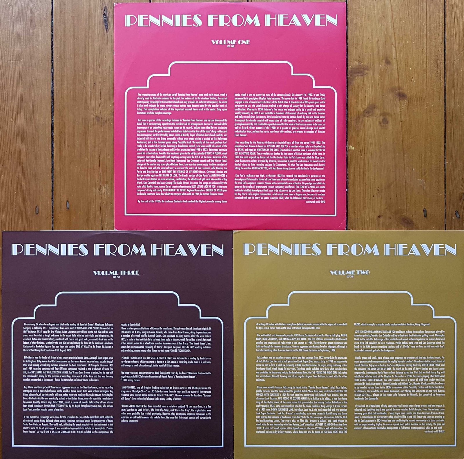 Inserts from REF 768